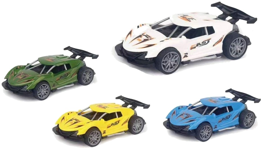 4098 Sportowe auto z napędem pull-back wyścigówka pojazd