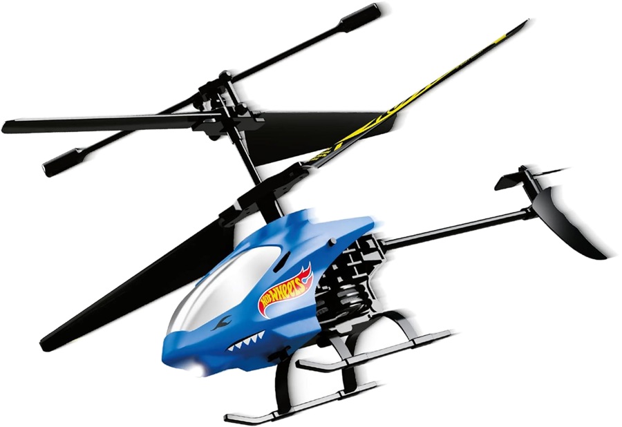 4998 Hot Wheels Shark Bite RC śmigłowiec zdalnie sterowany latający