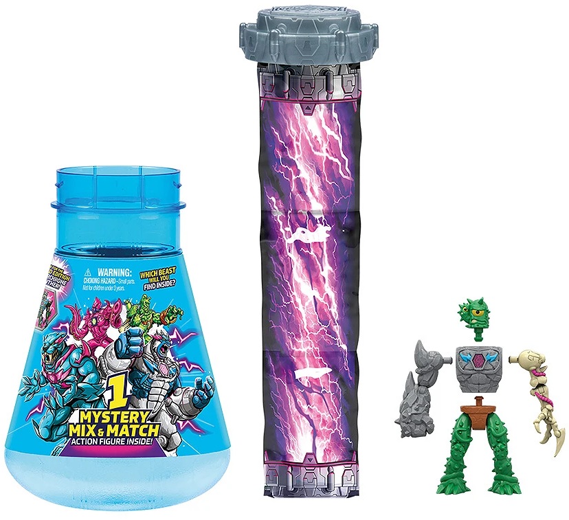 1235 Mr Beast Lab Hybryda Figurki mix & match 
