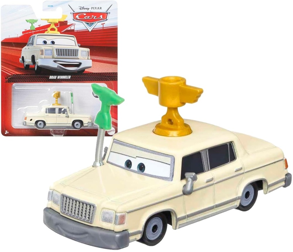 3161 Auto Cars Disney Pixar Brad Winmiler metal Mattel