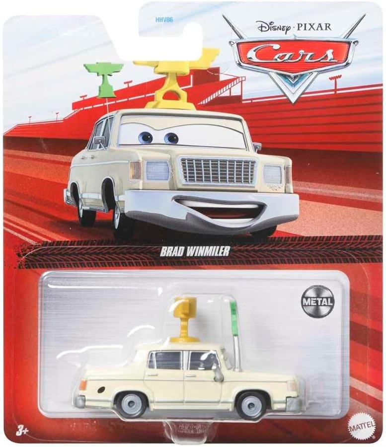 3161 Auto Cars Disney Pixar Brad Winmiler metal Mattel
