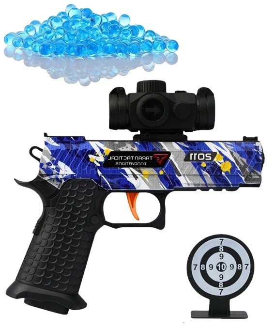 8706 Pistolet na kulki żelowe karabin z tłumikiem + akcesoria