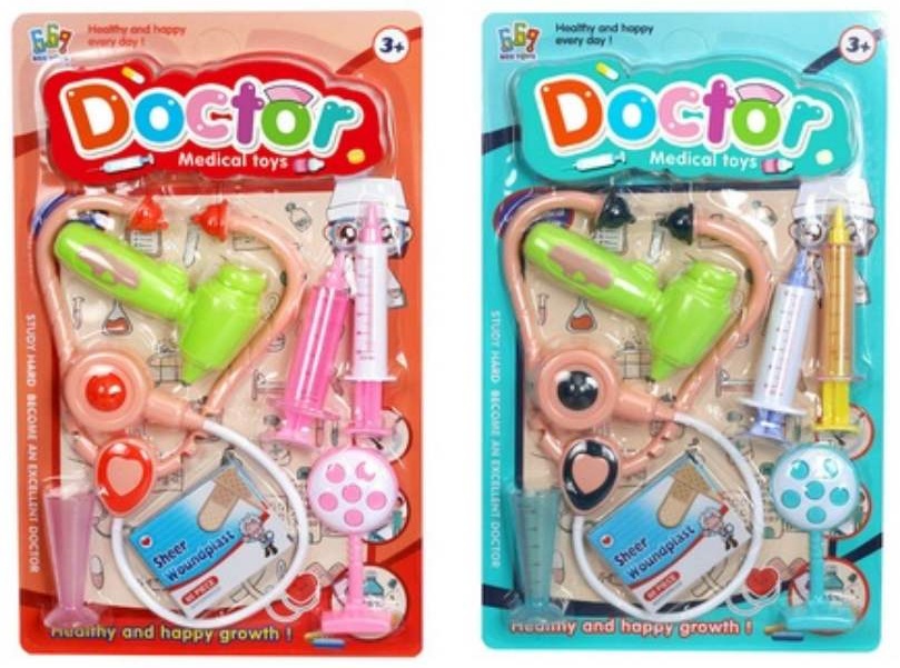 4654 Zestaw małego lekarza doktor + akcesoria