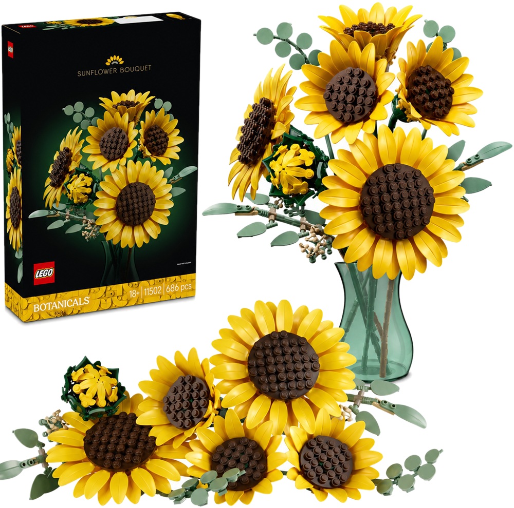 11502 Klocki Lego Botanicals Bukiet słoneczników 686 elementów 
