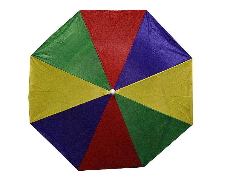 0686 DUŻY KOLOROWY PARASOL PLAŻOWY OGRODOWY