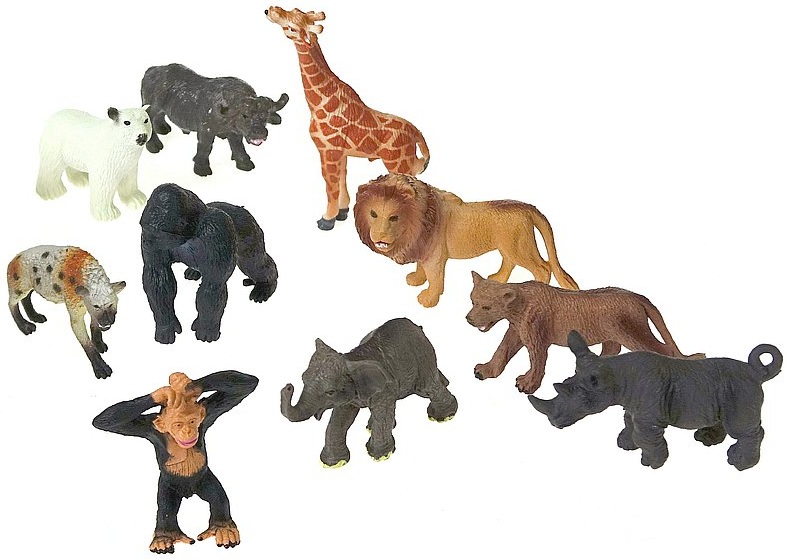 5899 Figurka Dzikie Zwierzęta Animal Zwierzątko Kolekcjonerskie Mix Wzorów