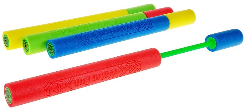 4876 Pistolet Wodny Piankowy Wyrzutnia Wody Sikawka 50cm Zabawka Basen