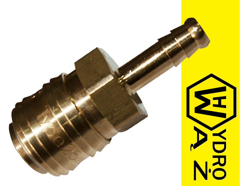 Gniazdo na wąż 6mm pneumatyczne NW 7,2
