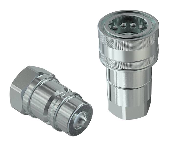 Gniazdo 1/4" ISO A (typ push-pull) gwint wew.