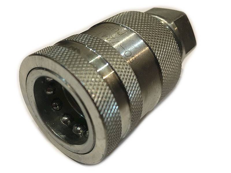 Gniazdo 1/2" GW ISO A z eliminatorem ciśnienia