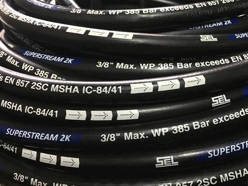 Wąż hydrauliczny DN10-2SNK SEL SUPERSTREAM 385 bar