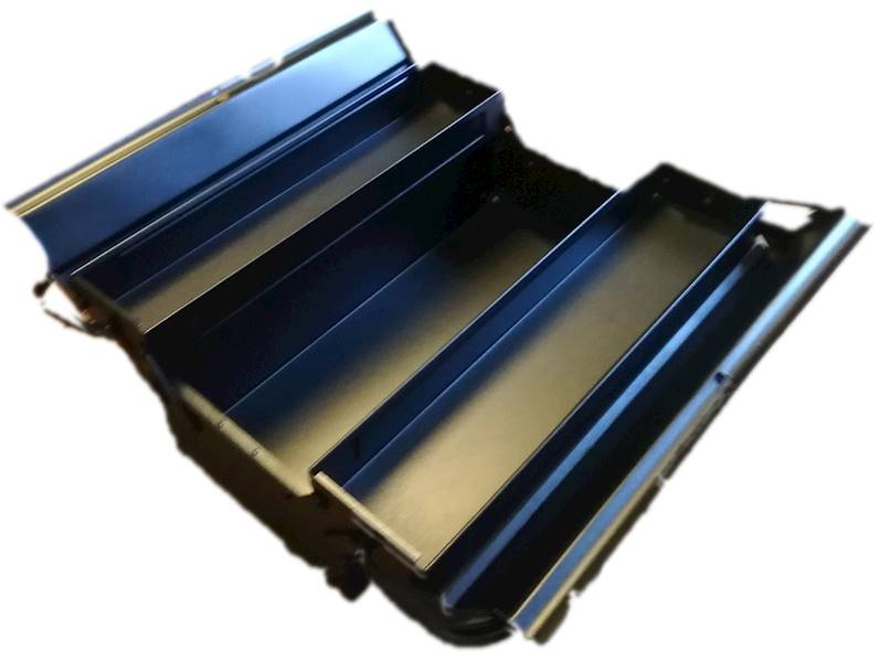 Skrzynka metalowa na narzędzia rozwijania dł 400mm