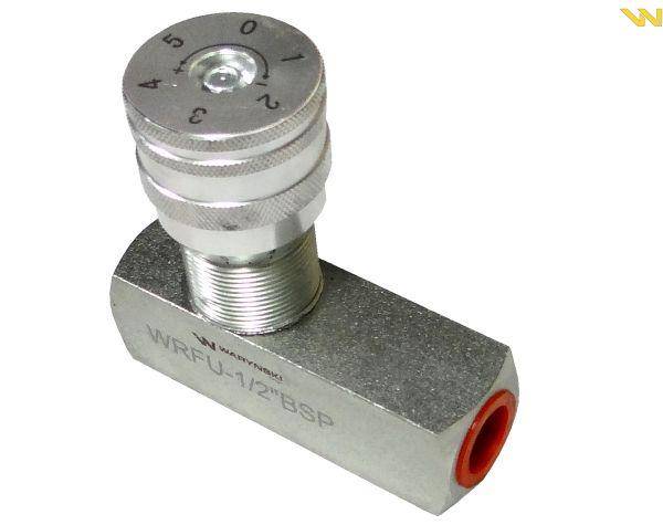 Zawór dławiąco-zwrotny 1/2" do hydrauliki siłowej