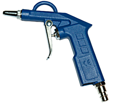 Pistolet do przedmuchu powietrza krótki niebieski
