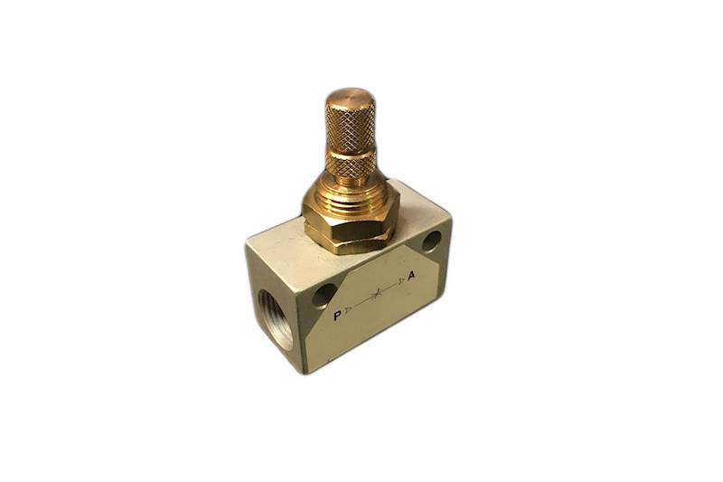 Zawór dławiący 1/4" GW do pneumatyki
