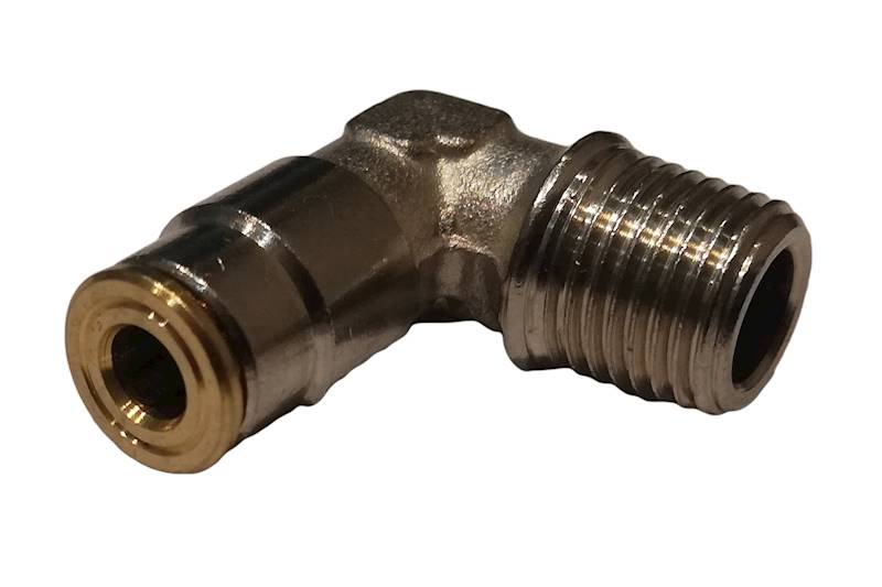 Kolanko wtykowe 1/4"UNF-06 - centralne smarowanie