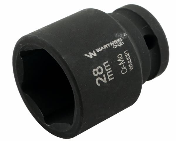 Nasadka udarowa sześciokątna 1/2" 28mm