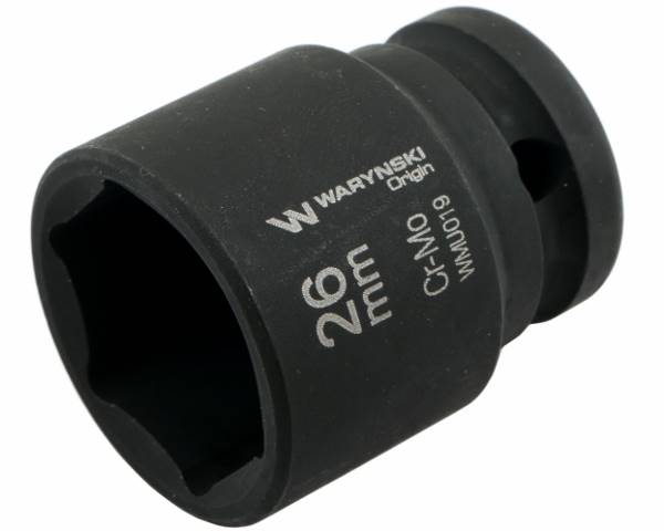 Nasadka udarowa sześciokątna 1/2" 26mm