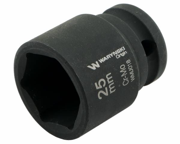 Nasadka udarowa sześciokątna 1/2" 25mm