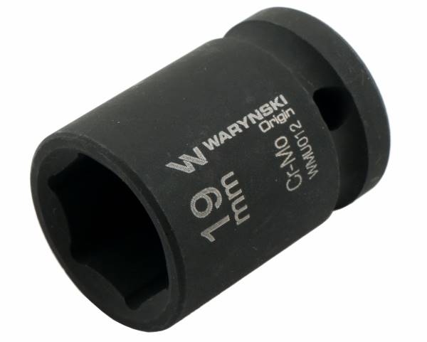 Nasadka udarowa sześciokątna 1/2" 19mm