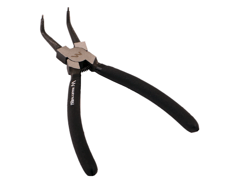 Szczypce do pierścieni osadczych 240 mm wewnętrzne