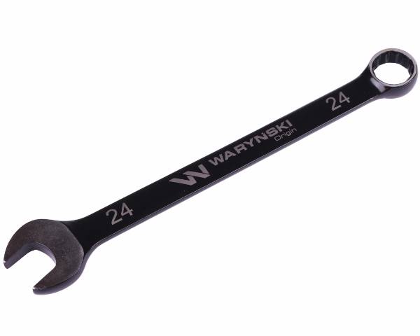 Klucz płasko-oczkowy 24 mm. CrV  standard ASME B10