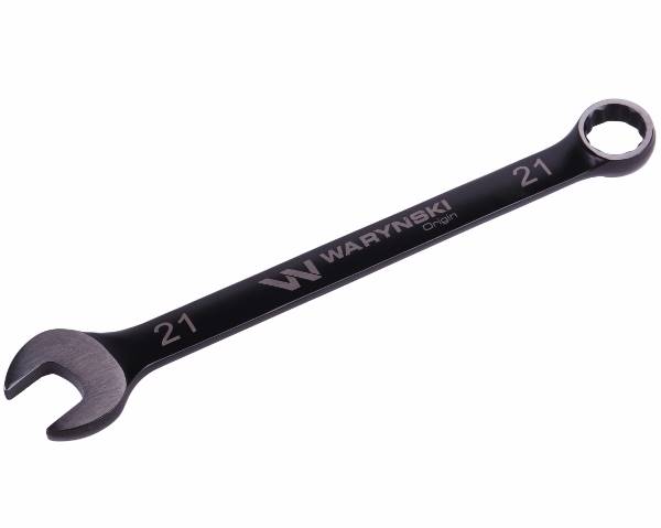 Klucz płasko-oczkowy 21 mm. CrV  standard ASME B10