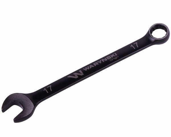Klucz płasko-oczkowy 17 mm. CrV standard ASME B107