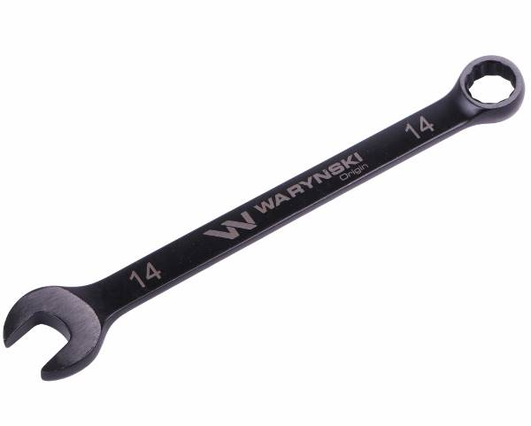 Klucz płasko-oczkowy 14 mm. CrV  standard ASME B10