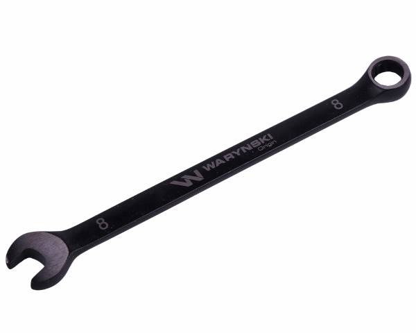 Klucz płasko-oczkowy 8 mm. CrV standard ASME B107