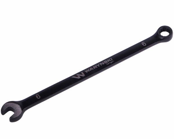 Klucz płasko-oczkowy 6 mm. CrV standard ASME B107-