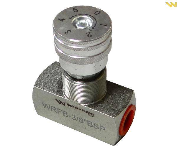Zawór dławiący 3/8" do hydrauliki siłowej VRFB9002