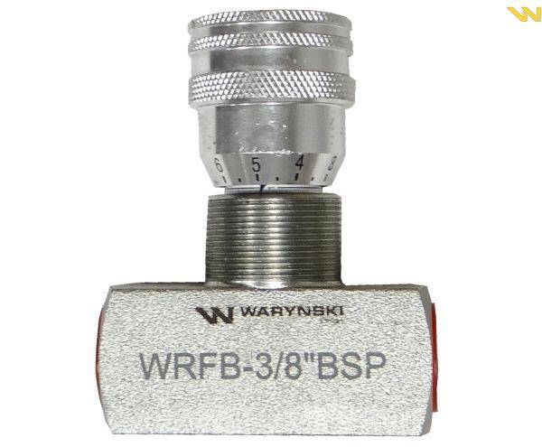 Zawór dławiący 3/8" do hydrauliki siłowej VRFB9002