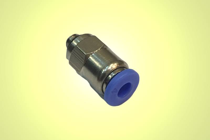 Złączka M6-DN06 prosta wtykowa