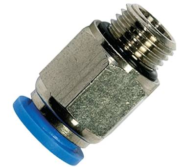 Złączka 3/8"GZ-DN12 prosta wtykowa oring
