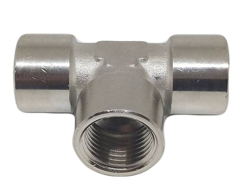 Trójnik 1/4" pneumatyczny 3 x GW 