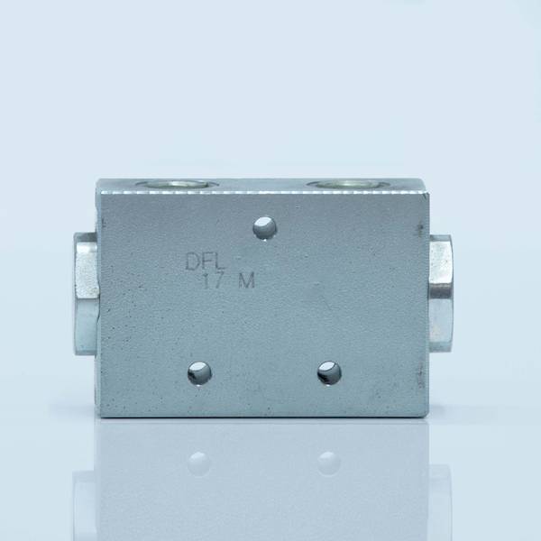 Dzielnik strumienia DFL 25-40 50/50 2x3/8" 1x1/2"