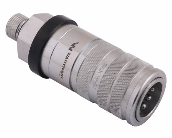 Gniazdo M18x1,5 zrywalne Push-pull WIA3CVM18Z
