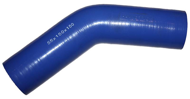 Kolano silikonowe fi45 45' L=150/150