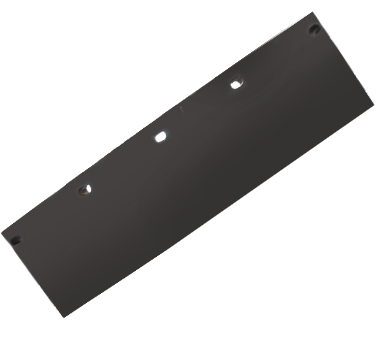 Lemiesz gumowy 735x175x50