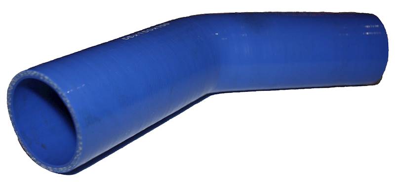 Kolano silikonowe Fi-10 45° L=150mm/150mm