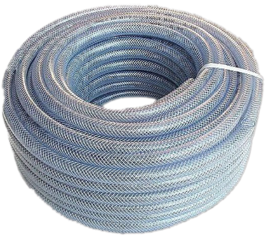 Wąż techniczny fi 10x2,5mm TRANSPARENT zbrojony 