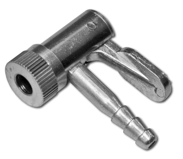 Końcówka kątowa do pompowania kół - 8mm