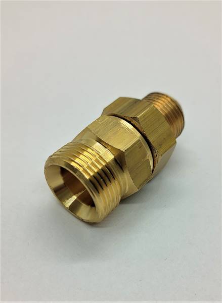 Redukcja obrotowa M22x1,5 GZ - 3/8" GZ