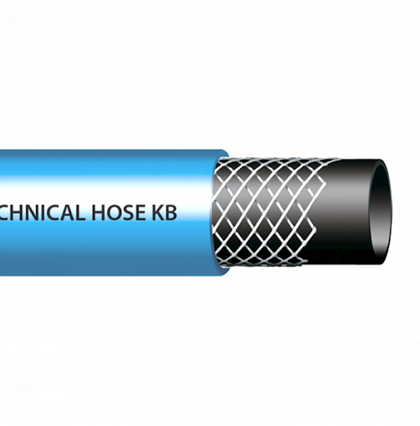 Wąż techniczny fi 5mm BLUE zbrojony