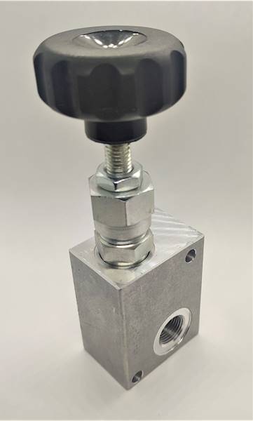 Zawór przelewowy 3/8" 35l/min 40-210 bar pokrętło