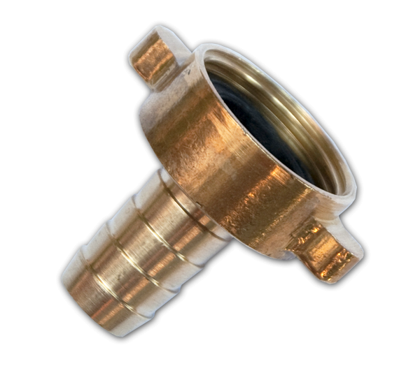 Przyłączka mosiężna 3/4" GW nakrętka 19 mm