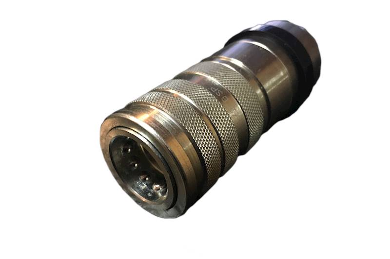Gniazdo 7/8" JIC zrywalne LONG push-pull