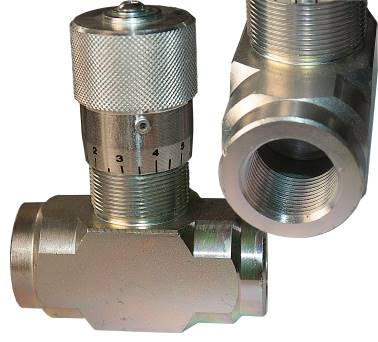 Zawór dławiący 1"  do hydrauliki siłowej