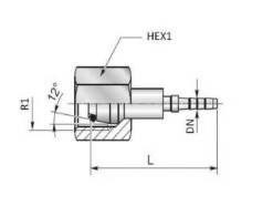 DKOS 6S M14x1,5 DN2